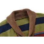Chaqueta de hombre con solapa y bloques de color