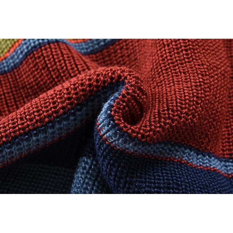 Chaqueta de hombre con solapa y bloques de color
