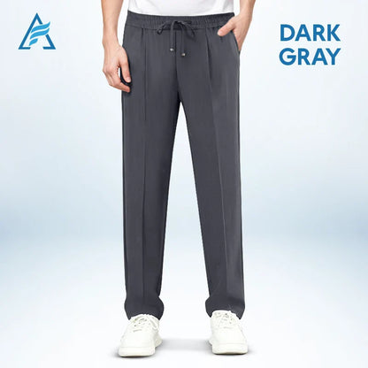EaseTactic Pull On Ice Silk Stretch Smart Casual Pants - BUY 1 & GET 2