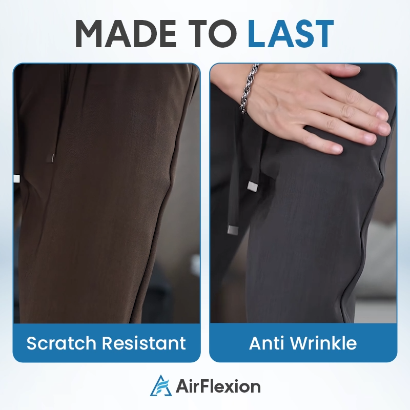 EaseTactic Pull On Ice Silk Stretch Smart Casual Pants - BUY 1 & GET 2
