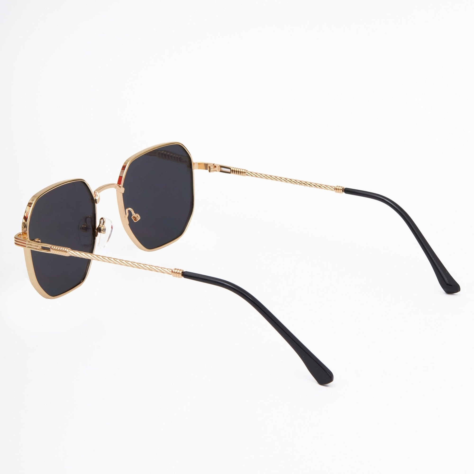 GAFAS DE SOL MARFIL VINTAGE TORNASOL AZUL - LLÉVATE 2 Y PAGA 1
