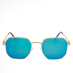 GAFAS DE SOL MARFIL VINTAGE TORNASOL AZUL - LLÉVATE 2 Y PAGA 1