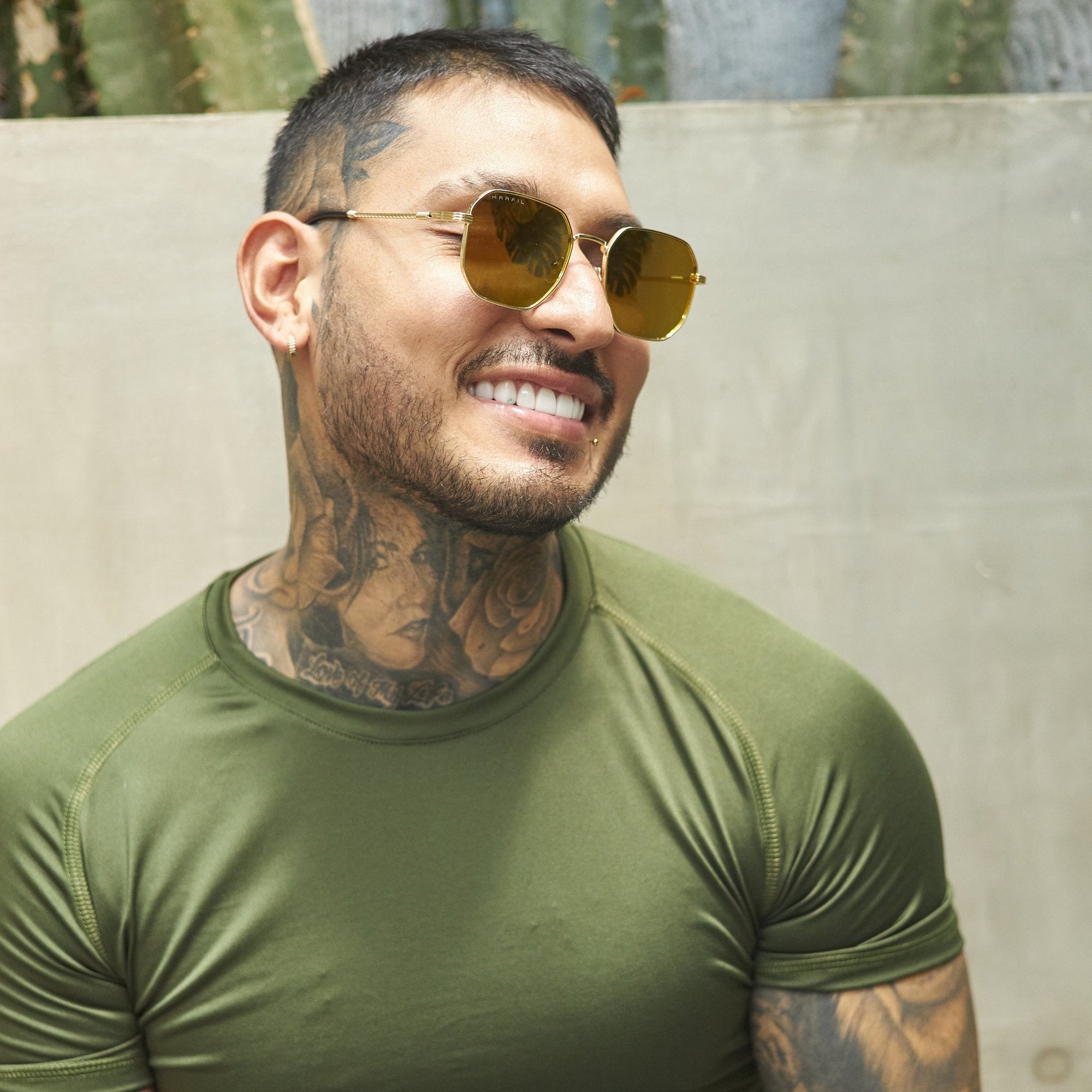 GAFAS DE SOL MARFIL VINTAGE TORNASOL ROJO - LLÉVATE 2 Y PAGA 1