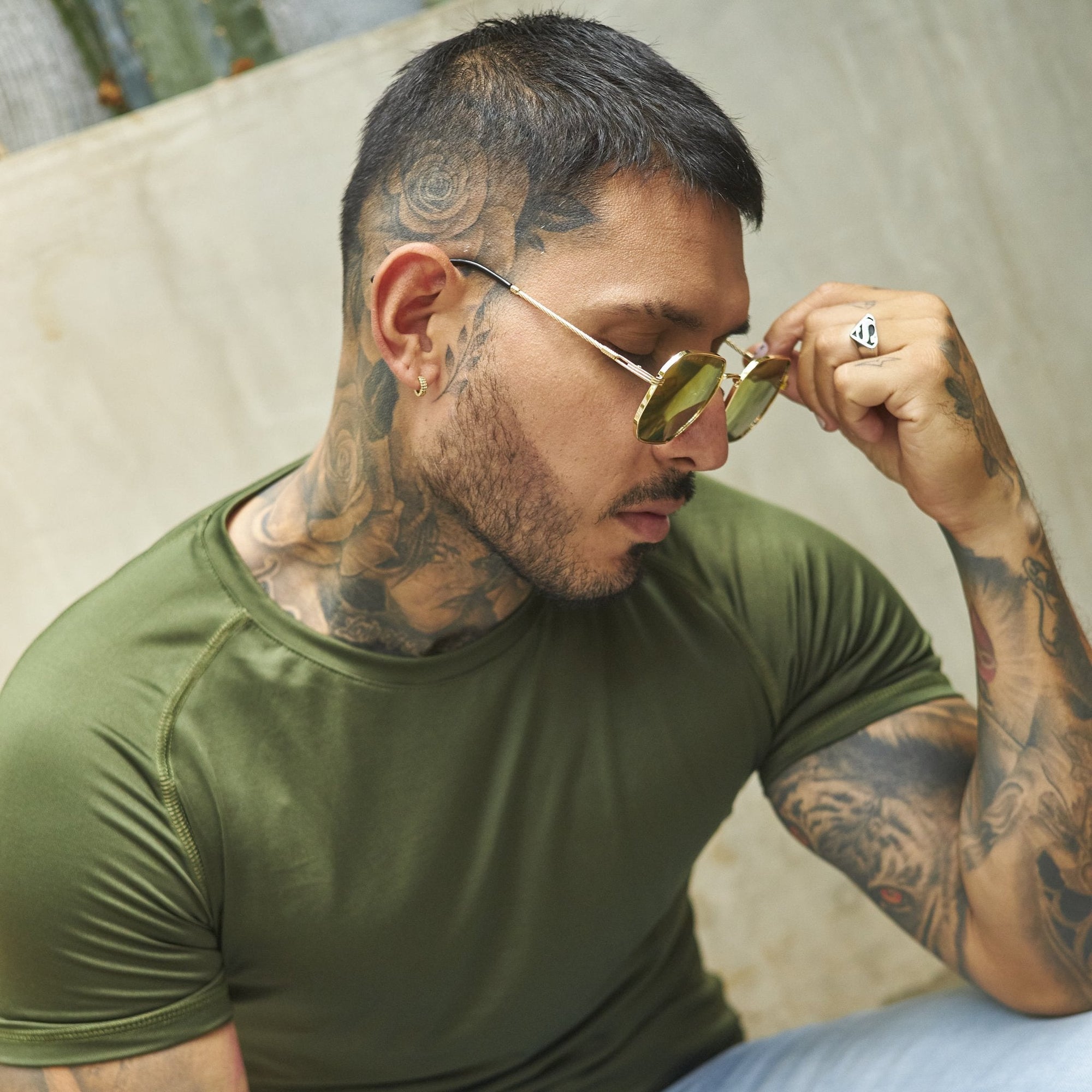 GAFAS DE SOL MARFIL VINTAGE TORNASOL ROJO - LLÉVATE 2 Y PAGA 1